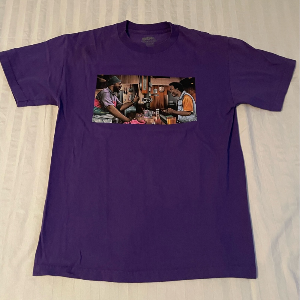 DGK Purple Kids Tee with Graphic Design